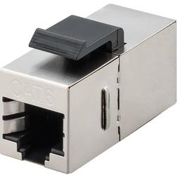 Goobay Keystone module RJ45-RJ45 STP Cat6 F-F Adapter