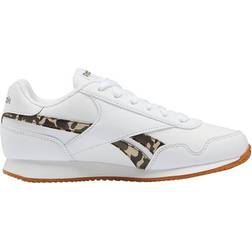 Reebok Boy's Royal Classic Jogger 3 - Cloud White/Cloud White/Army Green