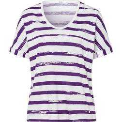 Brax Carrie Striped T-shirt - Purple