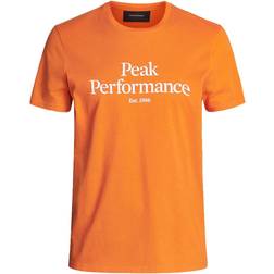 Peak Performance Original T-shirt - Orange Flair