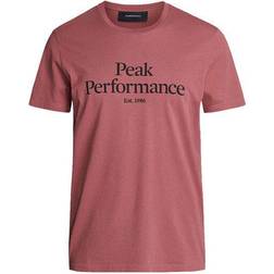 Peak Performance Original T-shirt - Rose Brown