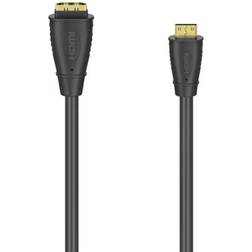 Hama Essential Line HDMI-HDMI Mini 0.3ft