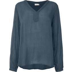 Kaffe Amber Blouse - Dark Blue