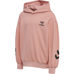 Hummel Sudadera con capucha para chicas Due - Rouge