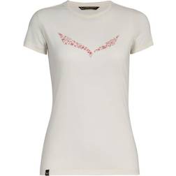 Salewa Solidlogo Dri Release T-shirt Women - White