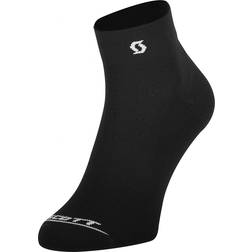 Scott Performance Quarter Socks Unisex - Black/White