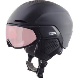 Alpina Alto QV Visierhelm (Schwarz)