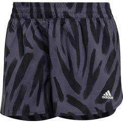 adidas Run Icons Allover Print Shorts Women - Shadow Navy/Black