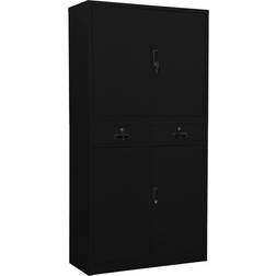 vidaXL 2 Drawers with 3 Sections Armoire 90x180cm