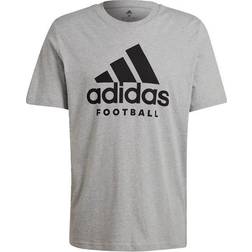 adidas Football Logo T-shirt - Medium Grey Heather