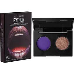 Maybelline Python Metallic Lip Kit Powder and Lip Color 1.2g Valiant #35