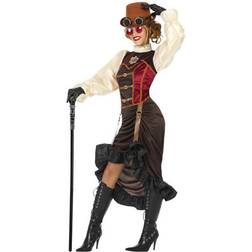 Atosa Costume for Adults DISFRAZ STEAMPUNK M-L Shine Inline Size M/L Steampunk