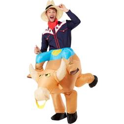 Smiffys Inflatable Bull Rider Costume