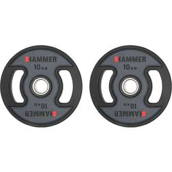 Hammer 2x2,5 kg PU weight discs