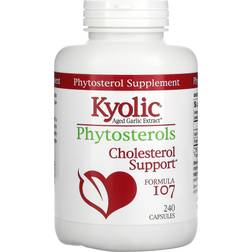 Kyolic Aged Garlic Extract Phytosterols Formula 107 240 st