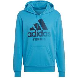 adidas Tennis Graphic Hoodie Men - App Sky Rush/Shadow Navy