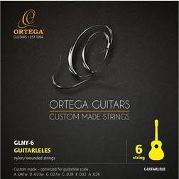 Ortega Guitarlele Strings 420 440 mm Escala 6unidades. GLNY-6