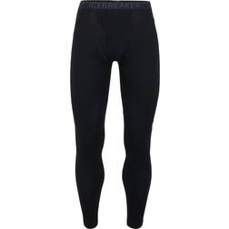 Icebreaker Merino 260 Tech With Fly Thermal Leggings Men - Black