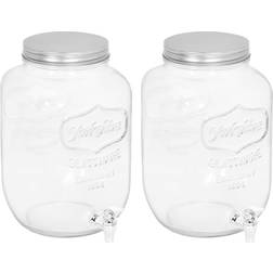 vidaXL - Dispensador de Bebidas 2pcs 8.05L