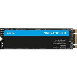 Innovation Innovation IT SSD M.2 1TB InnovationIT Black retail Harddisk cache