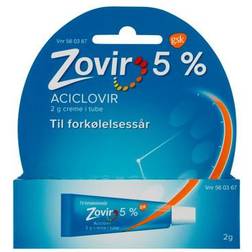 Zovir Tube 5% 50mg/g 2g Creme