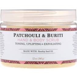 Nubian Heritage Hand & Body Scrub Patchouli & Buriti 340g