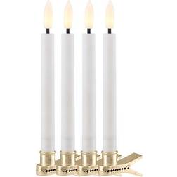 Sirius Sille White Julgransbelysning 4 Lampor 4st