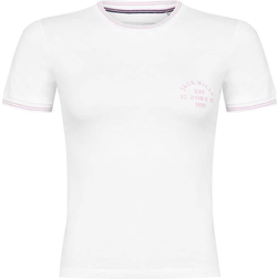 Jack Wills Trinkey Ringer T-shirt - White