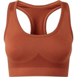 Tridri Seamless 3D Fit Multi Sport Sculpt Bra - Rust