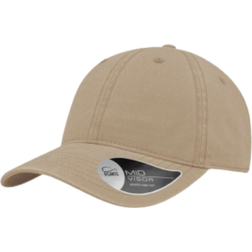 Atlantis Groovy Canvas 6 Panel Cap - Stone