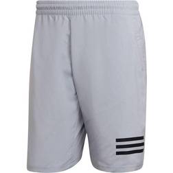 Adidas Club Tennis 3-Stripes Shorts Men - Halo Silver/Black