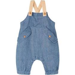 Lil'Atelier Dale Loose Overalls - Medium Blue Denim (13200843)