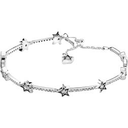 Pandora Pulsera Estrellas Celestiales con Circonitas Cúbicas en Plata de Ley