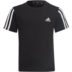 Adidas Kid's Essentials 3-Stripes T-shirt - Black/White (HF1903)