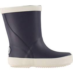 Wheat Alpha Rubber Boot - Navy