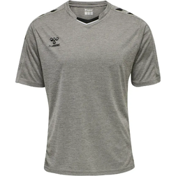 Hummel Hmlcore XK Poly Short Sleeve Jersey Men - Grey Melange