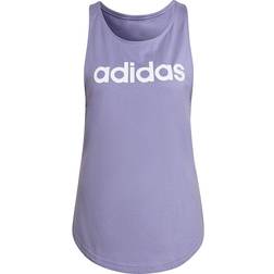 Adidas Essentials Loose Logo Tank Top - Light Purple/White