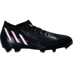 adidas Junior Predator Edge.1 FG - Core Black/Cloud White/Vivid Red