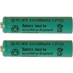 Star Trading AAA Rechargeable Ni-MH Compatible 2-pack