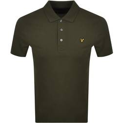 Lyle & Scott Plain Polo Shirt - Olive