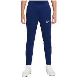 Nike Dri-Fit Academy Knit Football Pants Kids - Blue Void/Blue Void/Volt/Volt