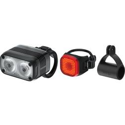 Knog Blinder 600 and Mini Square Light Set