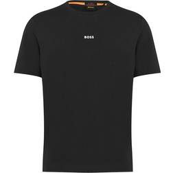 HUGO BOSS Logo Print T-shirt - Black