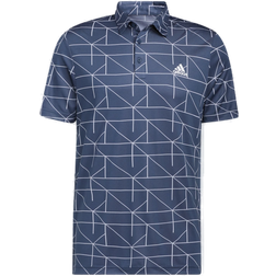 adidas Jacquard Polo Shirt Men's - Crew Navy/White