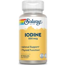 Solaray Iodine 500mcg 30 pcs