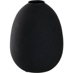 Leonardo Vas metall Svart Vas 16cm