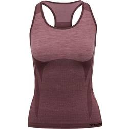 Hummel Clea Seamless Top Women - Fudge/Woodrose Melange