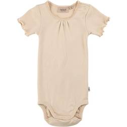 Wheat Rib Lace Baby Body - Eggshell (126f-007-3129)