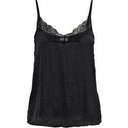 Jacqueline de Yong Women's Appa Singlet Cami Vest Top - Black