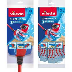 Vileda SuperMocio XL 3 Action Mop with Refill